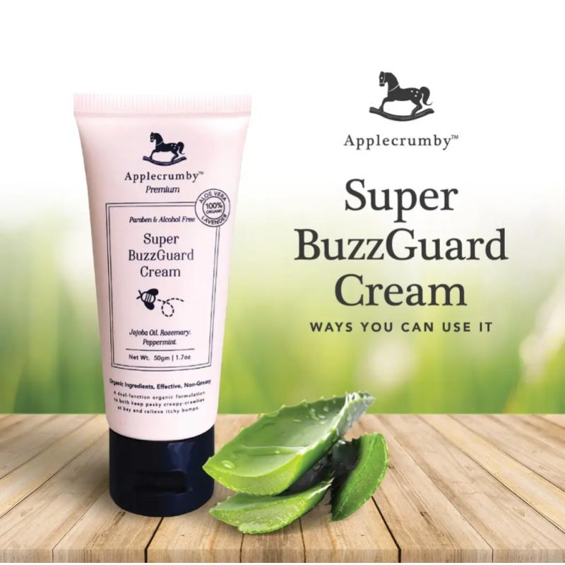 Top 10 Best Baby Creams in Malaysia 2025 8 Applecrumby-Super-BuzzGuard-Cream-