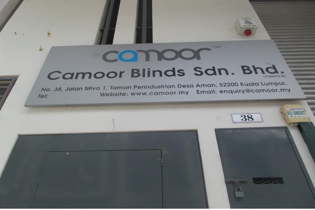 Top 10 Best Zebra Blinds Suppliers in Malaysia 2025 18 Camoor-Blinds-SDN-BHD-