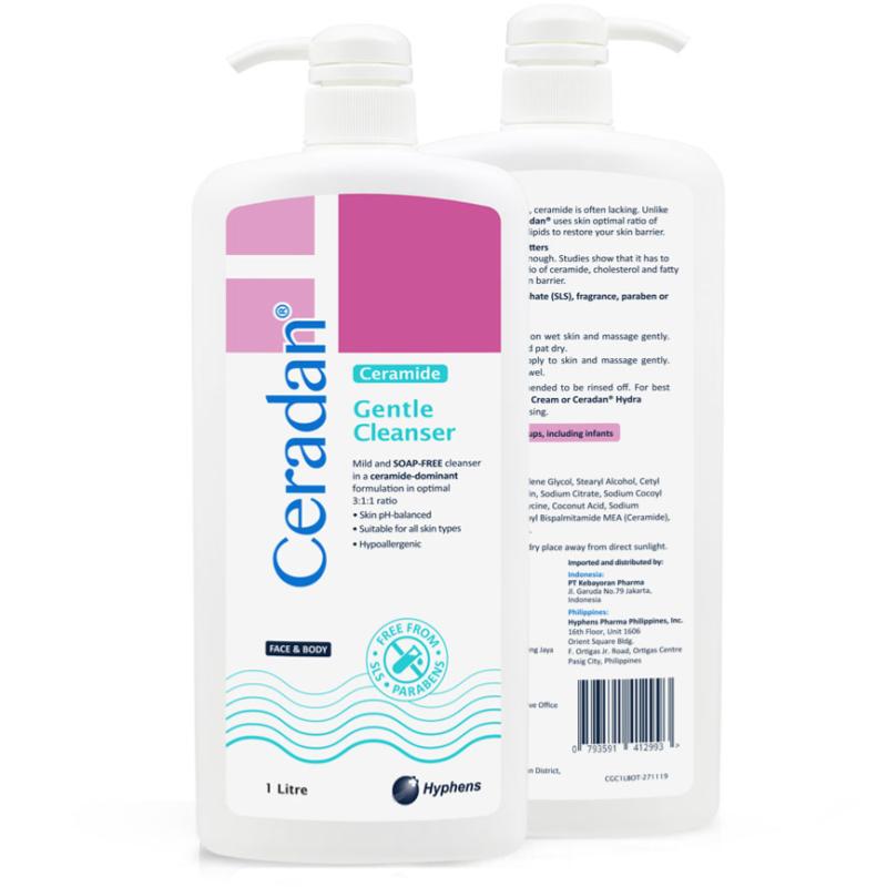 Top 10 Best Body Washes for Sensitive Skin in Malaysia 2025 4 Ceradan-Gentle-Cleanser