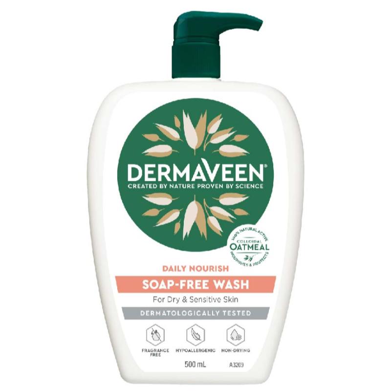 Top 10 Best Body Washes for Sensitive Skin in Malaysia 2025 7 Dermaveen-Soap-Free-Wash-pH.