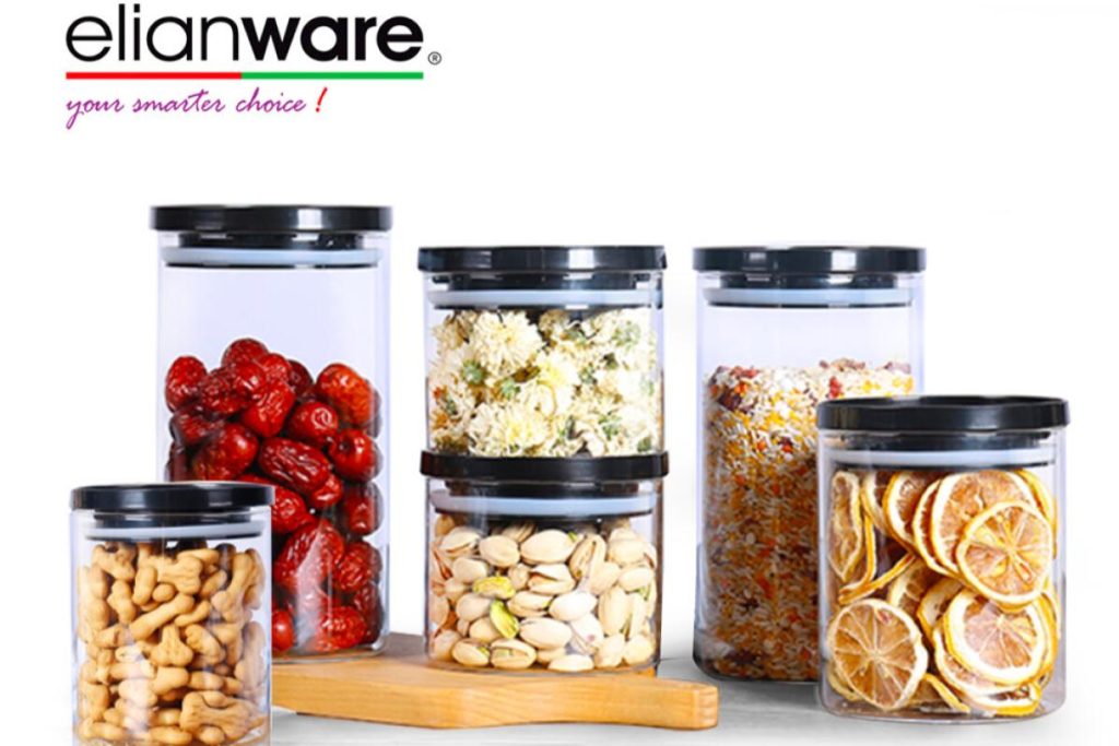 10 Balang Kaca Terbaik di Malaysia 2025 10 Elianware-Multipurpose-Glass-Jar