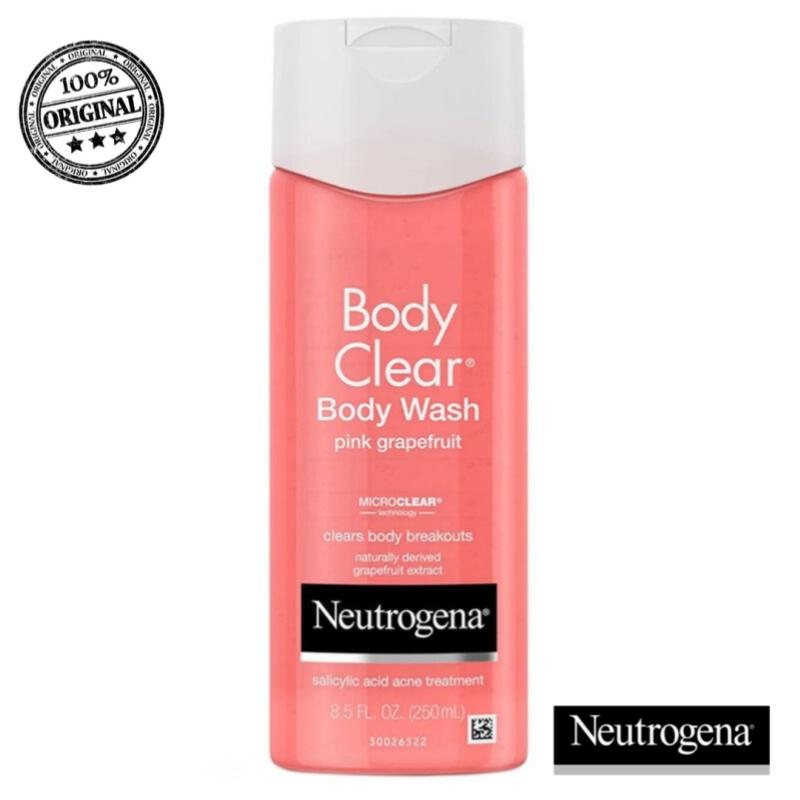Top 10 Best Body Washes For Acne Prone Skin in Malaysia 2025 7 Neutrogena-Body-Clear-Body-Wash-Pink-Grapefruit