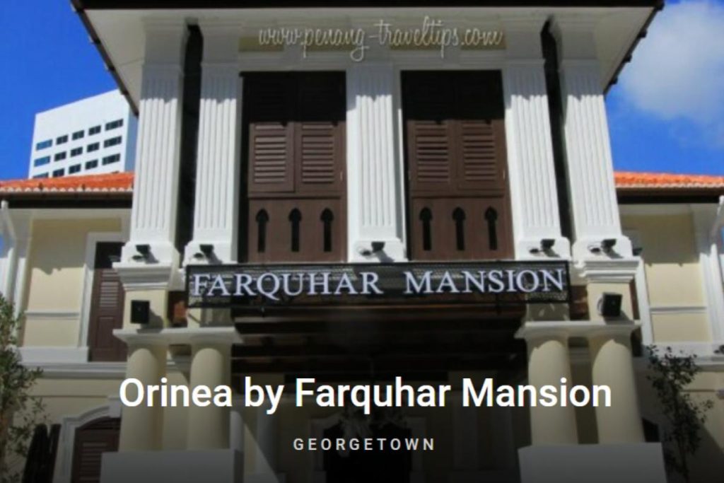 Top 10 Best Parfait in Penang 2025 10 Orinea-by-Farquhar-Mansion