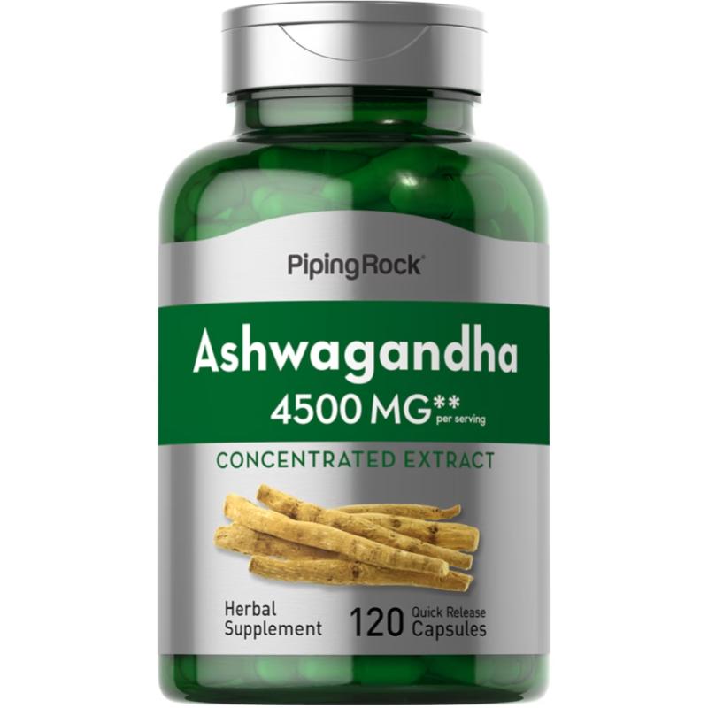 Top 10 Best Supplements for Anxiety in Malaysia 2025 6 PipingRock-Ashwagandha