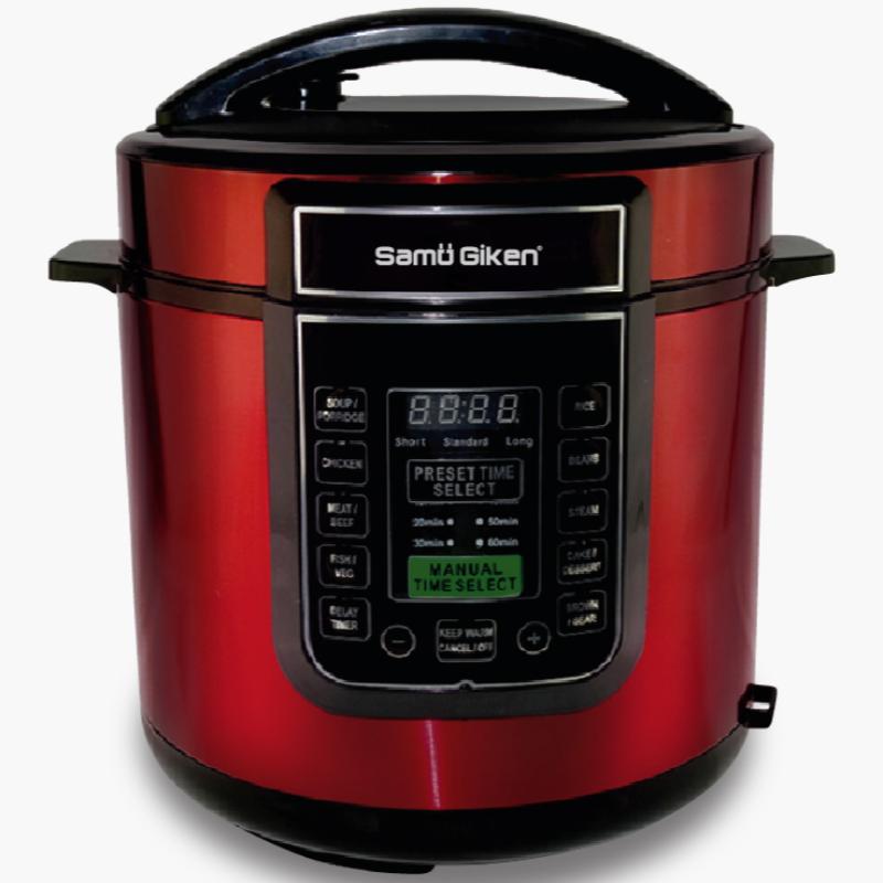 Top 10 Best Pressure Cookers in Malaysia 2025 7 Samu-Giken-Electric-Pressure-Cooker-Rice-Cooker-SG-PCR-