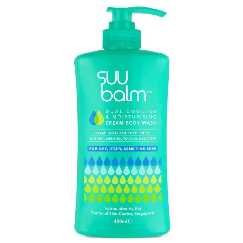 Top 10 Best Body Washes For Dry Skin in Malaysia 2025 9 Suu-Balm-Dual-Cooling-Moisturising-Cream-Body-Wash-