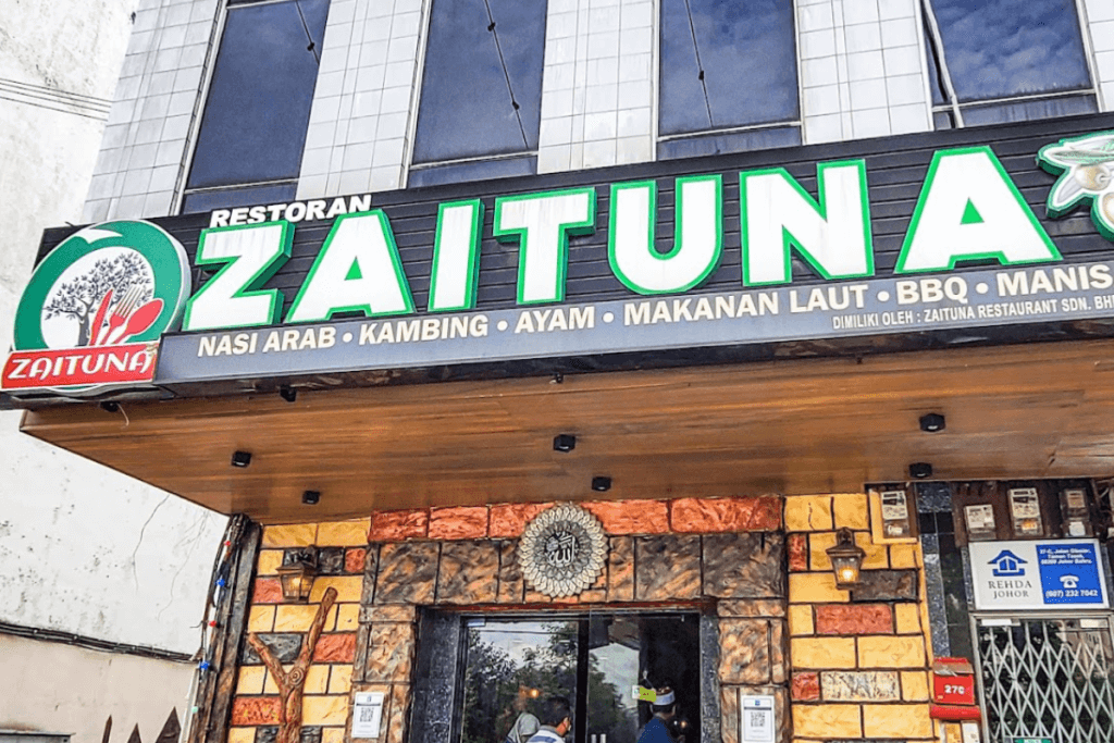 Top 20 Best Restaurants in Johor Bahru 2025 4 Zaituna-x-