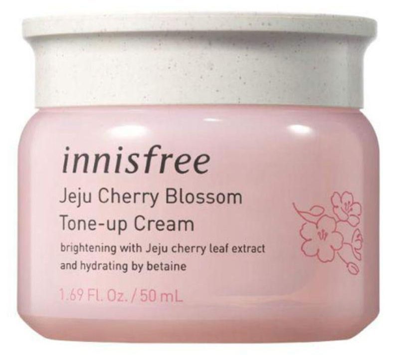 Top 9 Best Tone-Up Creams in Malaysia 2025 4 innisfree-Jeju-Cherry-Blossom-Tone-Up-Cream
