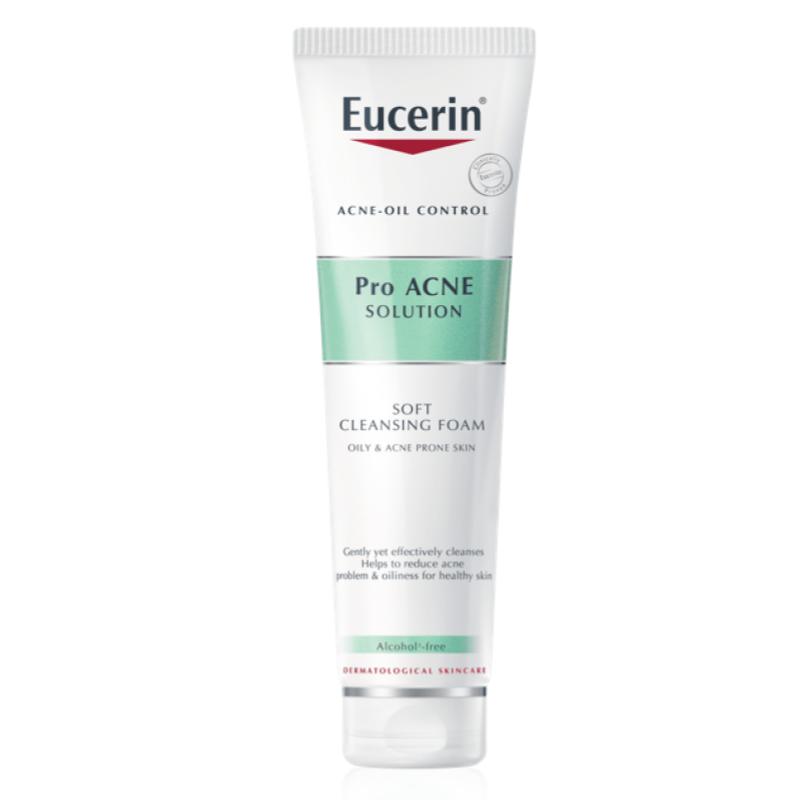 Top 10 Best Cleansers For Oily Skin in Malaysia 2025 4 Eucerin-Pro-ACNE-Solution-Cleansing-Foam-