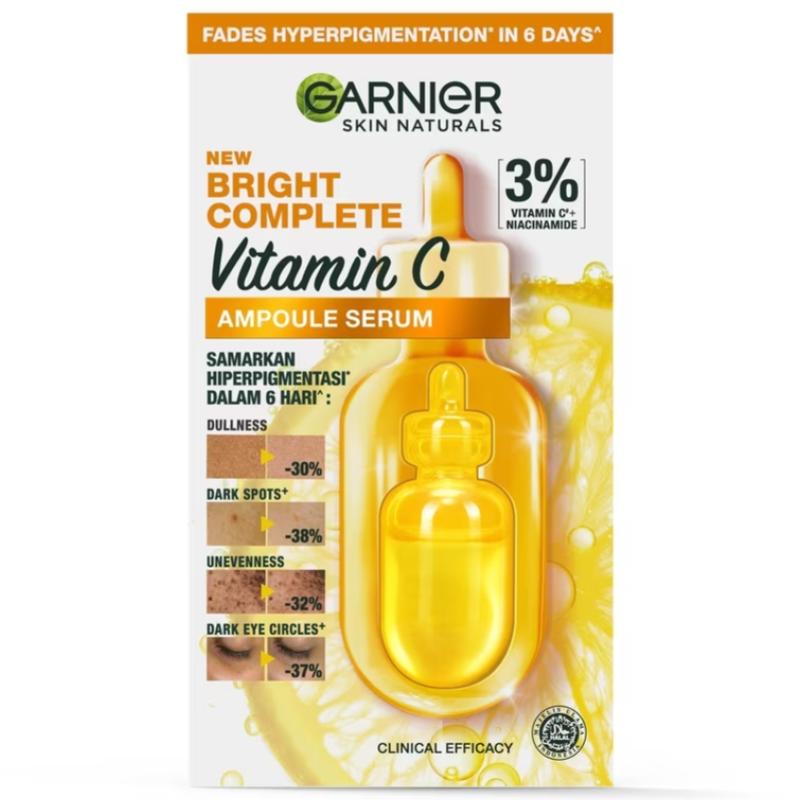 Top 10 Best Garnier Skincare in Malaysia 2025 5 GARNIER-Bright-Complete-Ampoule-Serum-