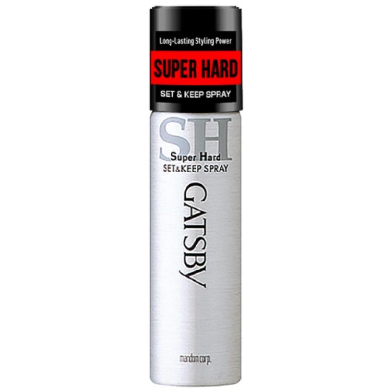 10 Hair Spray Terbaik Di Malaysia 2025 7 GATSBY-Set-Keep-Spray-Super-Hard-