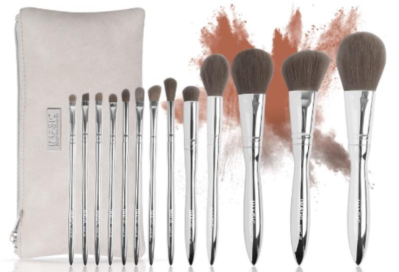 Top 10 Best Makeup Brush Sets in Malaysia 2025 3 IMAGIC-PCS Set-Silver-Professional-Makeup-Brushes-Tools