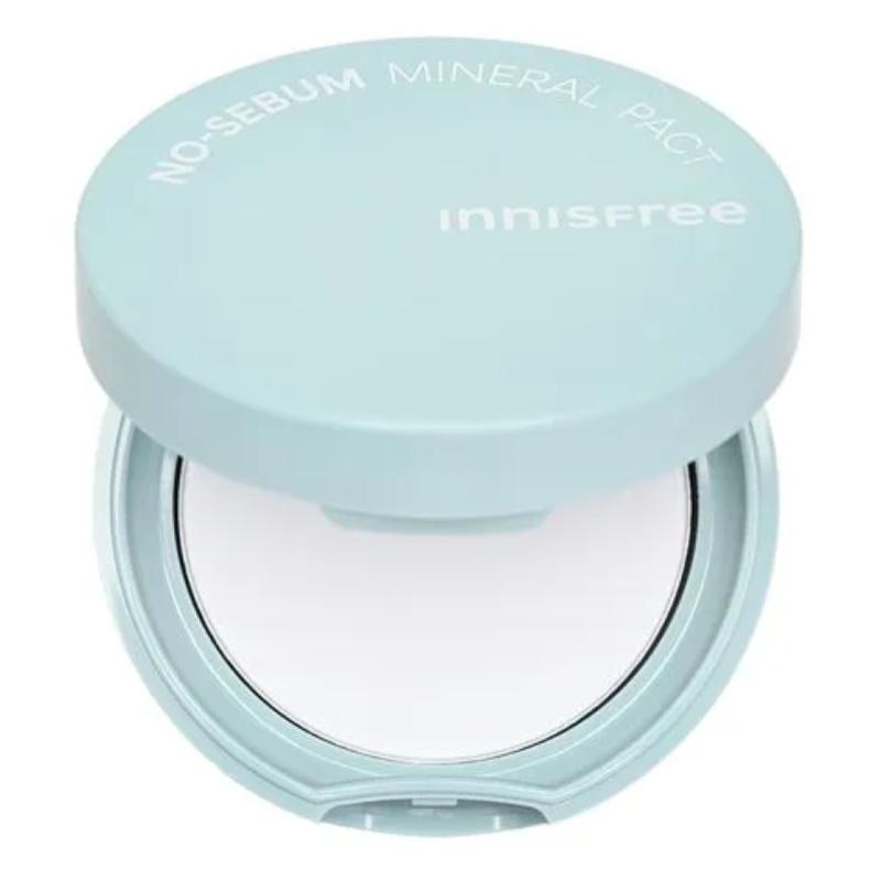 10 Bedak Muka Terbaik di Malaysia 2025 3 INNISFREE-No-Sebum-Mineral-Pact