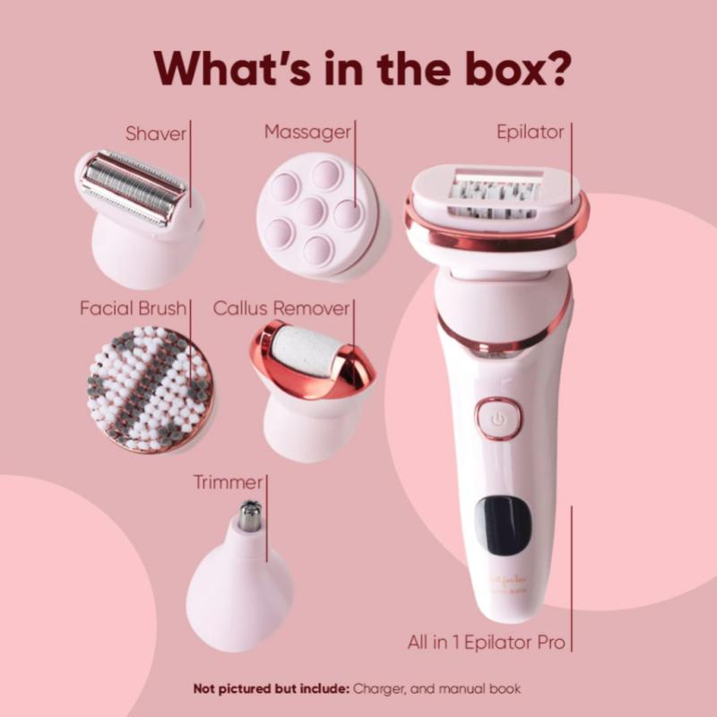 Top 10 Best Facial Shavers in Malaysia 2025 11 Megami-All-In-One-Epilator-