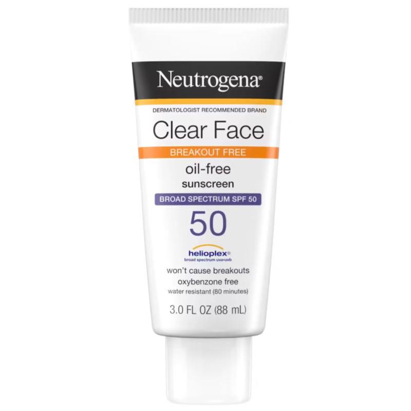 Top 10 Best Sunscreens For Acne Prone Skin In Malaysia 2025 9 Neutrogena-Clear-Face-Break-Out-Free-Liquid-Lotion-Sunscreen-