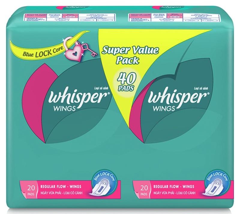Top 10 Best Sanitary Pad Brands in Malaysia 2025 6 Whisper