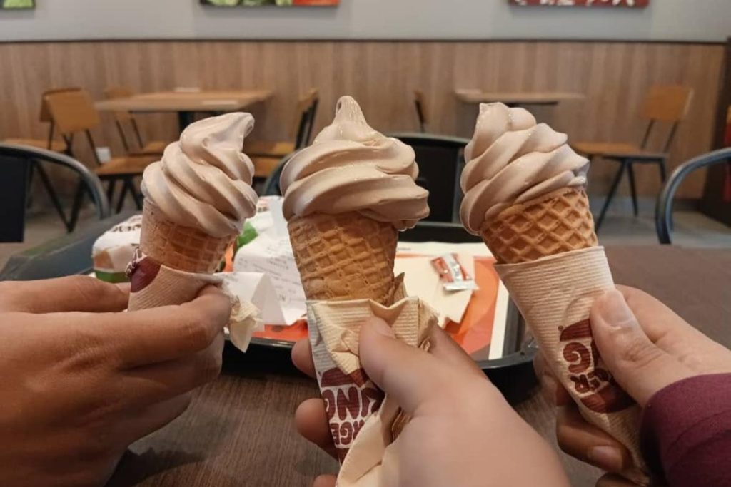 Burger King Malty Milo Chocolate Ice Cream Merdeka 2023 Menu 2 bk-