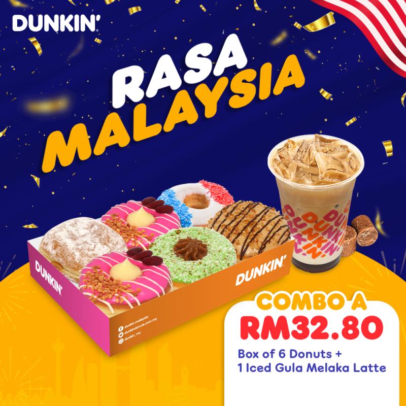DUNKIN' Rasa Malaysia Limited Time Merdeka 2023 Deals 1 dunkin