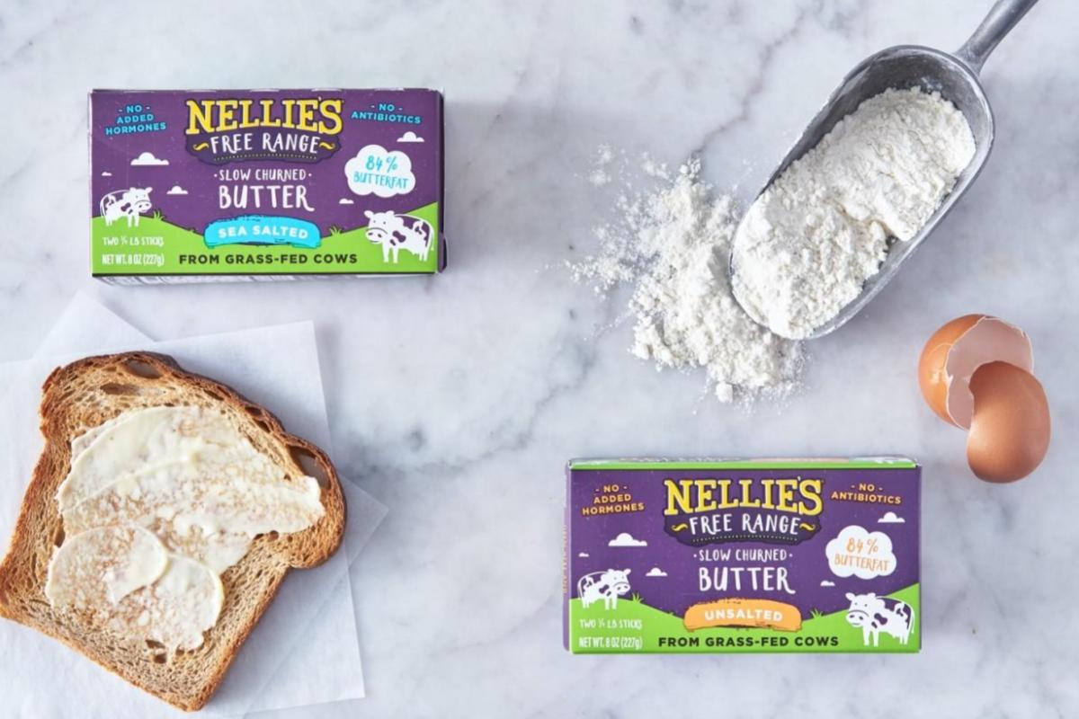 salted and unsalted butter