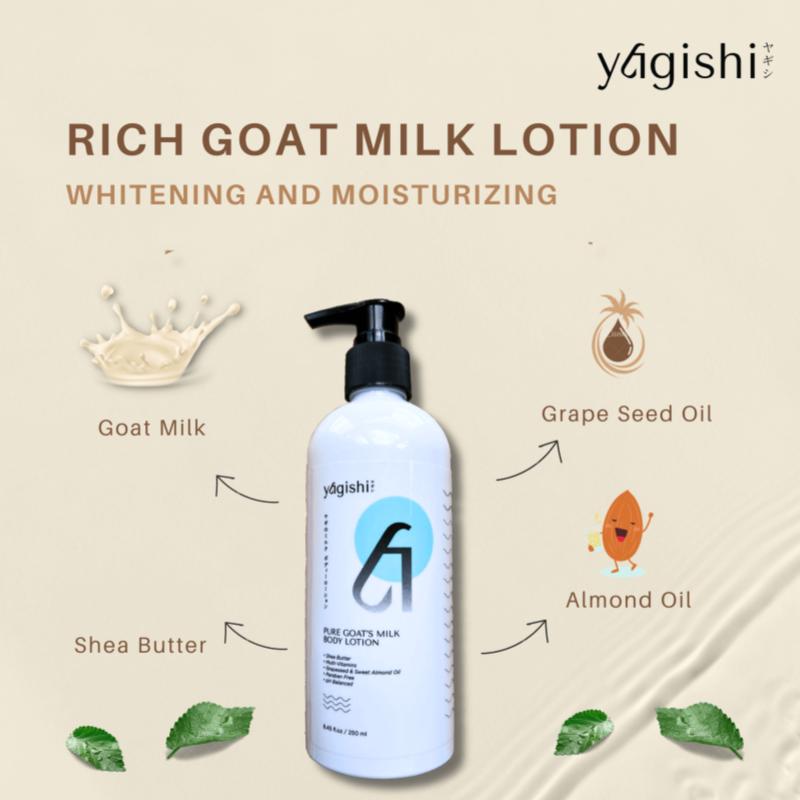 <strong>Yagishi Pure Goat’s Milk Body Lotion Keeps The Skin Moisturised</strong> 2 yagishi-
