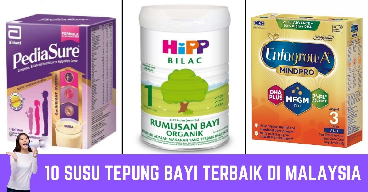 Susu Tepung Bayi Terbaik di Malaysia
