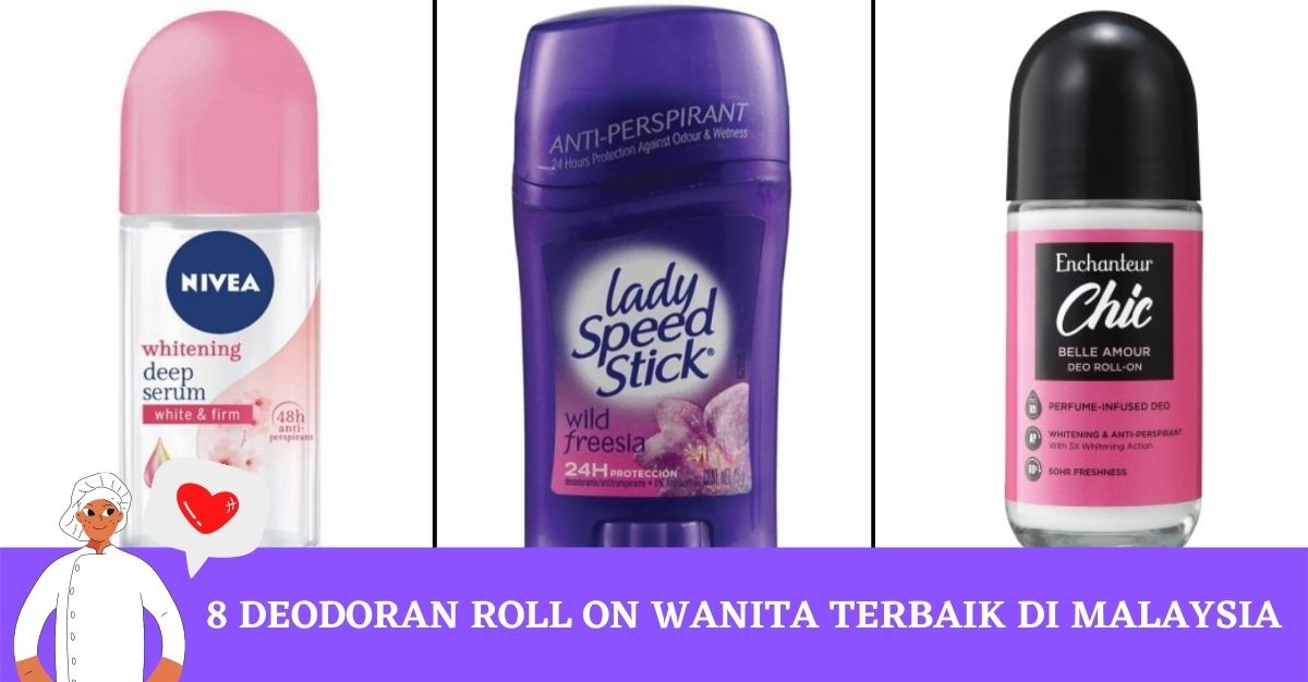Deodoran Roll On Wanita Terbaik di Malaysia