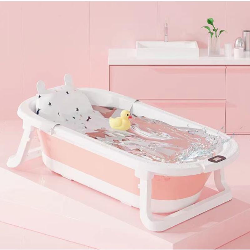 Top 8 Best Foldable and Collapsible Baby Bath Tub in Malaysia 2025 2 Baby-Mummy-Foldable-Non-slip-TPE-Bath-Support-