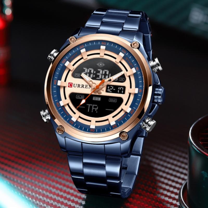 Top 10 Best Digital Watches for Men in Malaysia 2026 10 CURREN-Sport-Chronograph-Luminous-Men-Watch