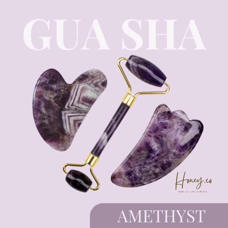 Top 9 Best Gua Sha Facial Massagers in Malaysia 2025 7 Honey.co-Real-Natural-Amethyst-Gua-Sha--