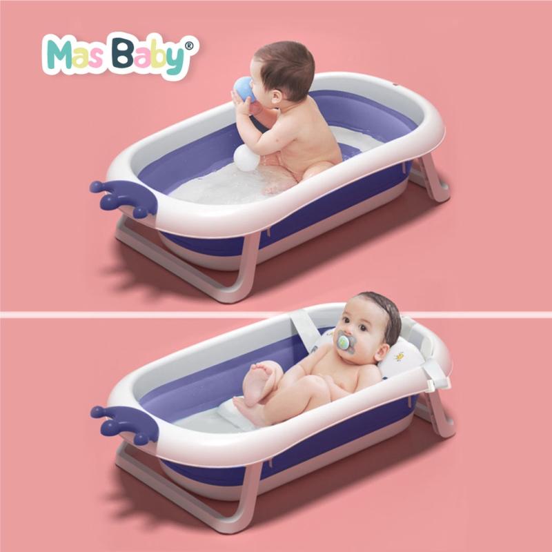Top 8 Best Foldable and Collapsible Baby Bath Tub in Malaysia 2025 7 Mas-Baby-Folding-Collapsible-Bath-Tub