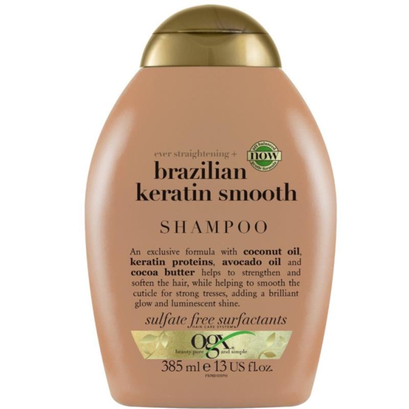 Top 10 Best Keratin Treatment Shampoos in Malaysia 2025 8 OGX-Brazilian-Keratin-Therapy-Shampoo