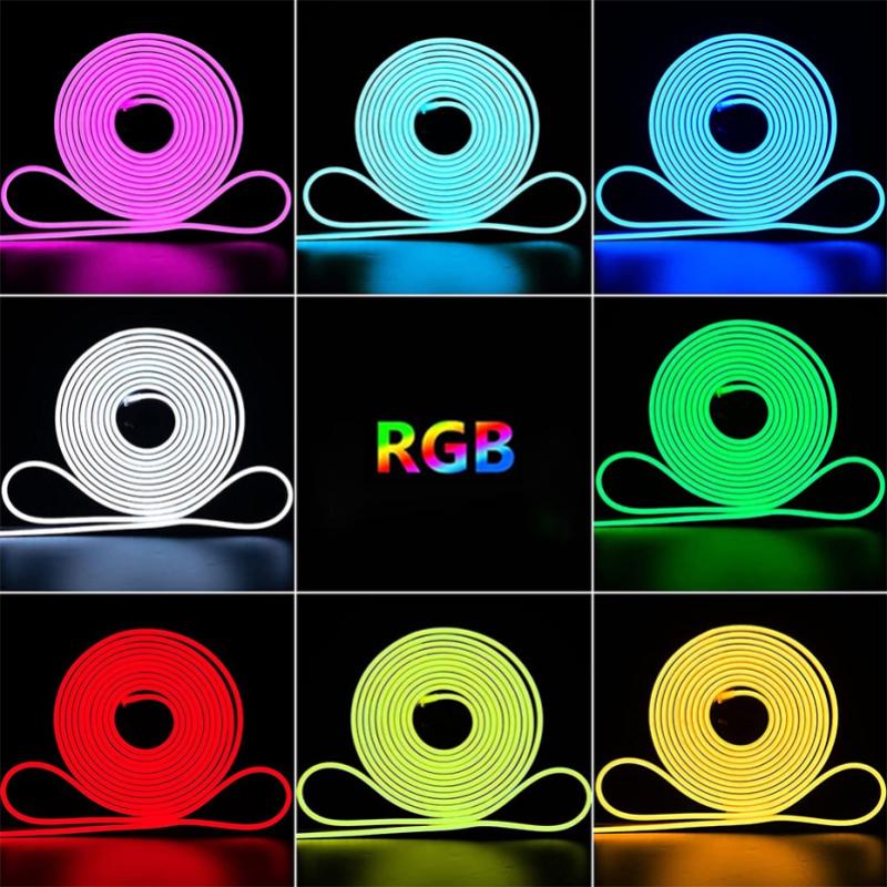Top 10 Best Indoor LED Strip Lights in Malaysia 2025 9 Pemedor--Metres-V-LED-Neon-Strip-RGB-Waterproof-Silicone-Light