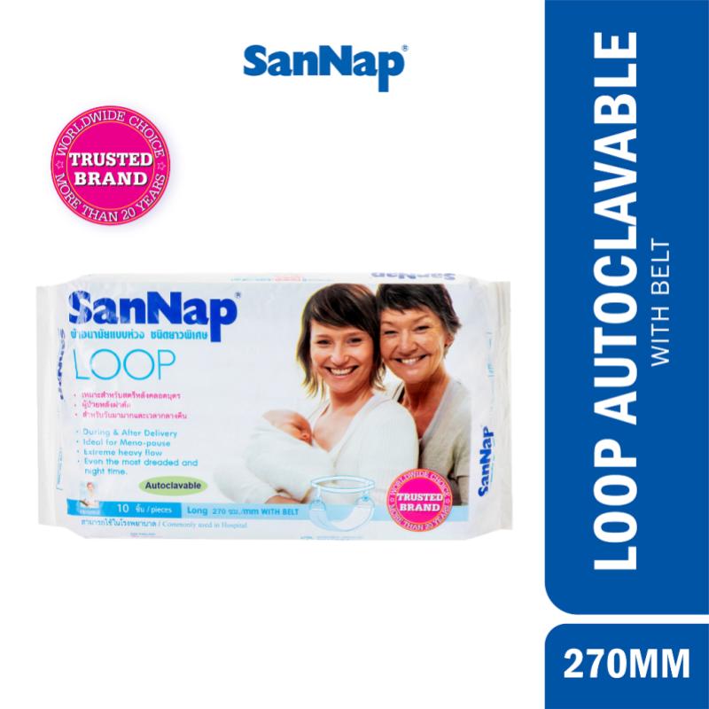Top 10 Best Maternity Sanitary Pads in Malaysia 2025 8 SanNap-Sanitary-Napkin-Maternity-Loop