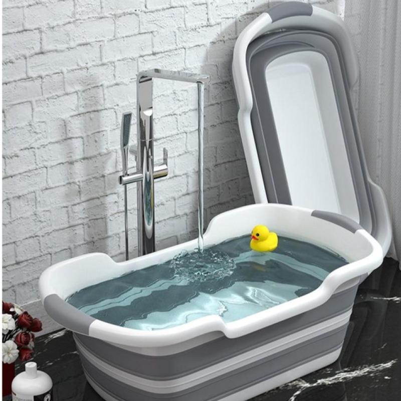 Top 8 Best Foldable and Collapsible Baby Bath Tub in Malaysia 2025 5 Smile-YO-Folding-Bath-Tub-