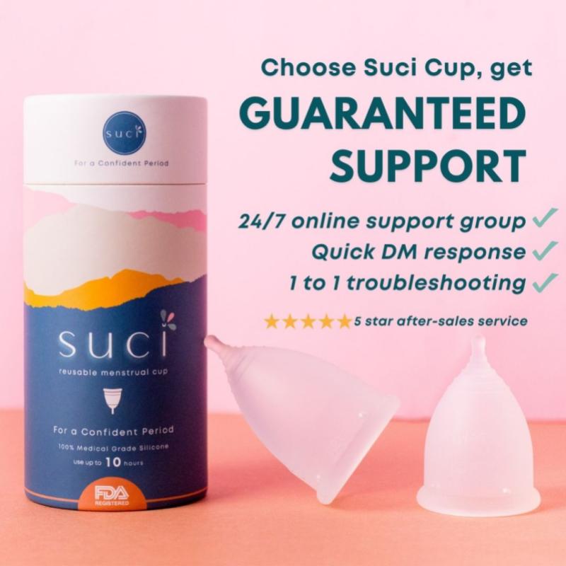 Top 10 Best Menstrual Cups in Malaysia 2026 5 Suci-Cup-Menstrual-Cup-
