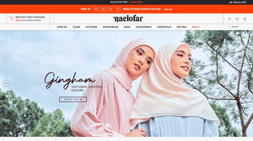 Top 10 Best Hijab Brands in Malaysia 2025 3 naelofar