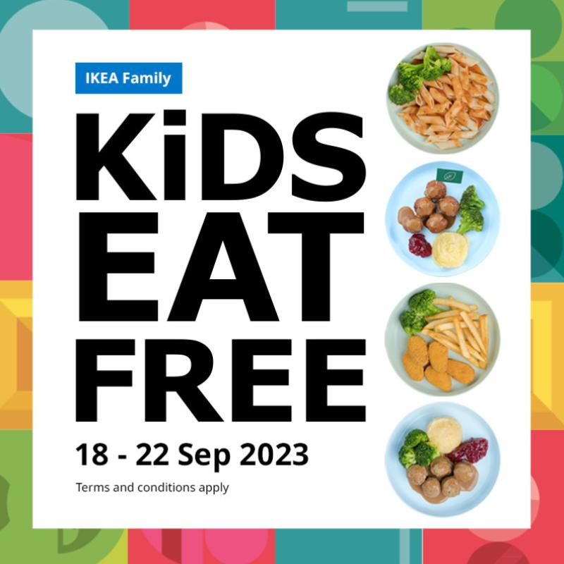 IKEA Family KiDS EAT FREE September 2023 1 promo--