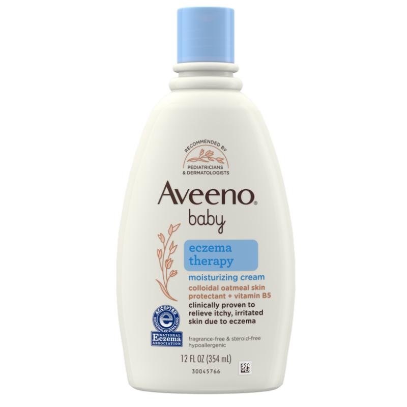 Top 10 Best Eczema Creams in Malaysia 2025 7 Aveeno-Baby-Eczema-Therapy-Moisterising-Cream