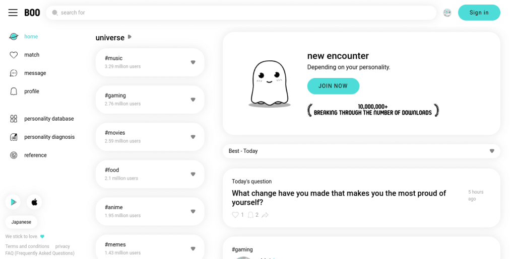 Top 10 Best Dating Apps in Malaysia 2025 7 Boo-user-interface