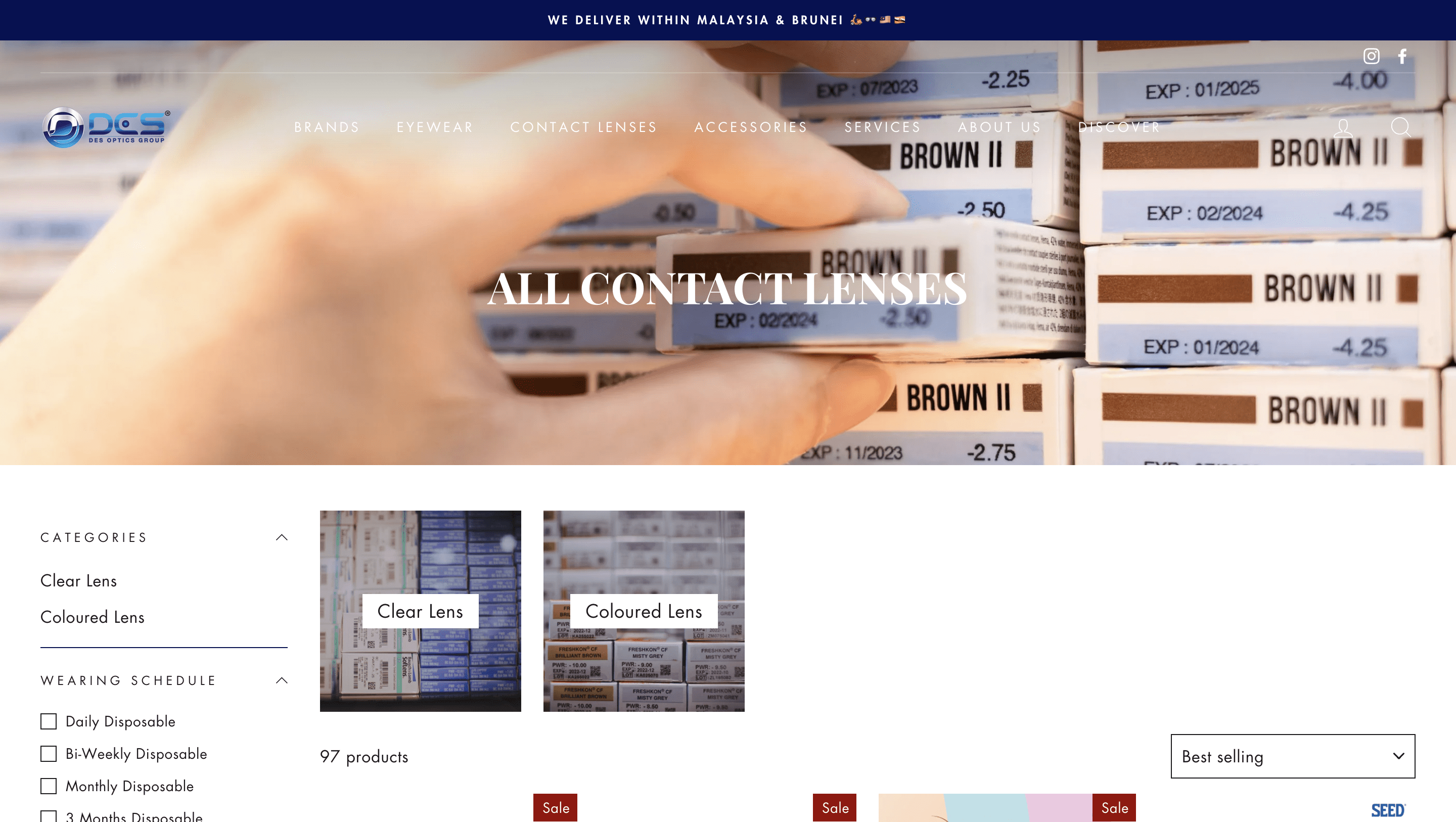 Top 8 Best Online Contact Lens Stores in Malaysia 2025 7 Des Optics