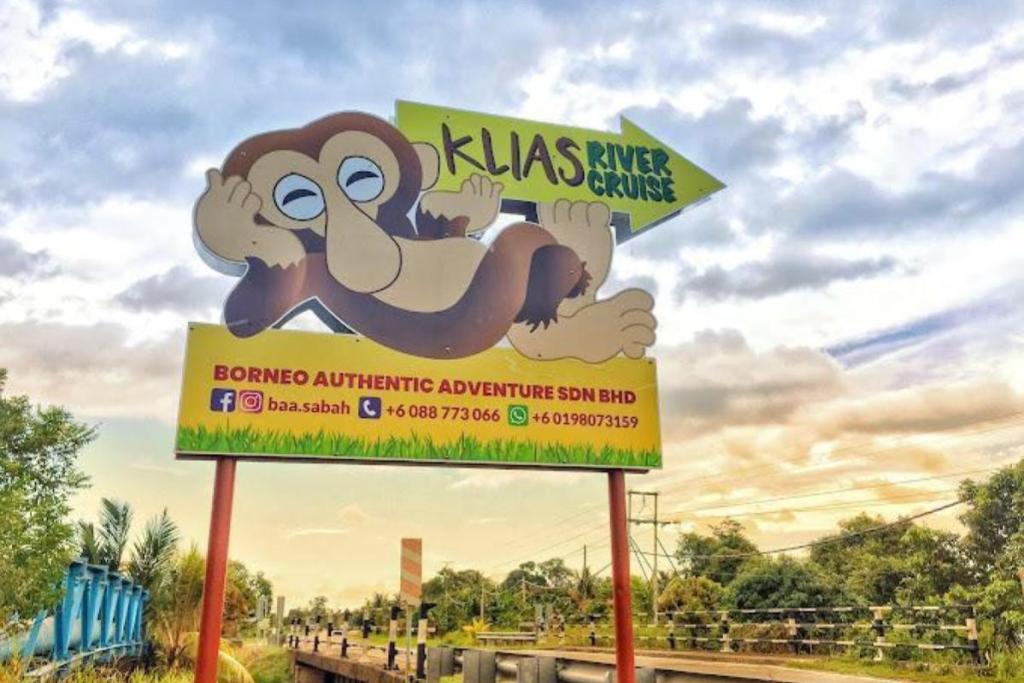 Sabah Itinerary: Tailored Guide for An Adventure Packed Trip 18 Klias-River-Cruise-signboard
