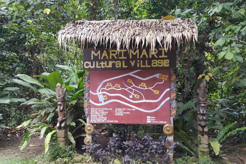 Sabah Itinerary: Tailored Guide for An Adventure Packed Trip 6 Mari-Mari-Cultural-Village-info-board