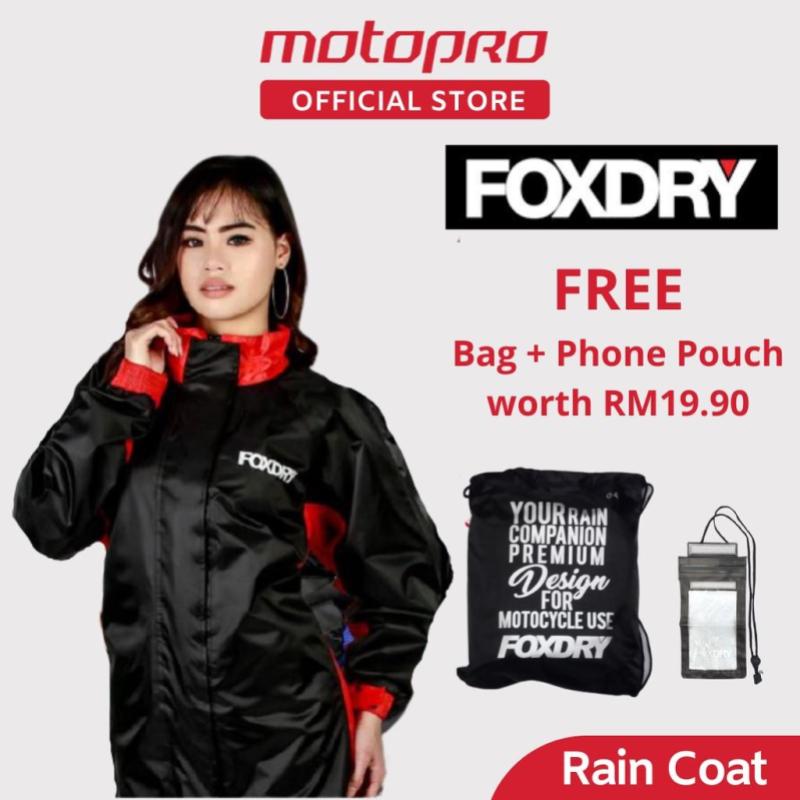 Top 8 Best Motorcycle Raincoats in Malaysia 2025 7 FOXDRY 04V2 Raincoat