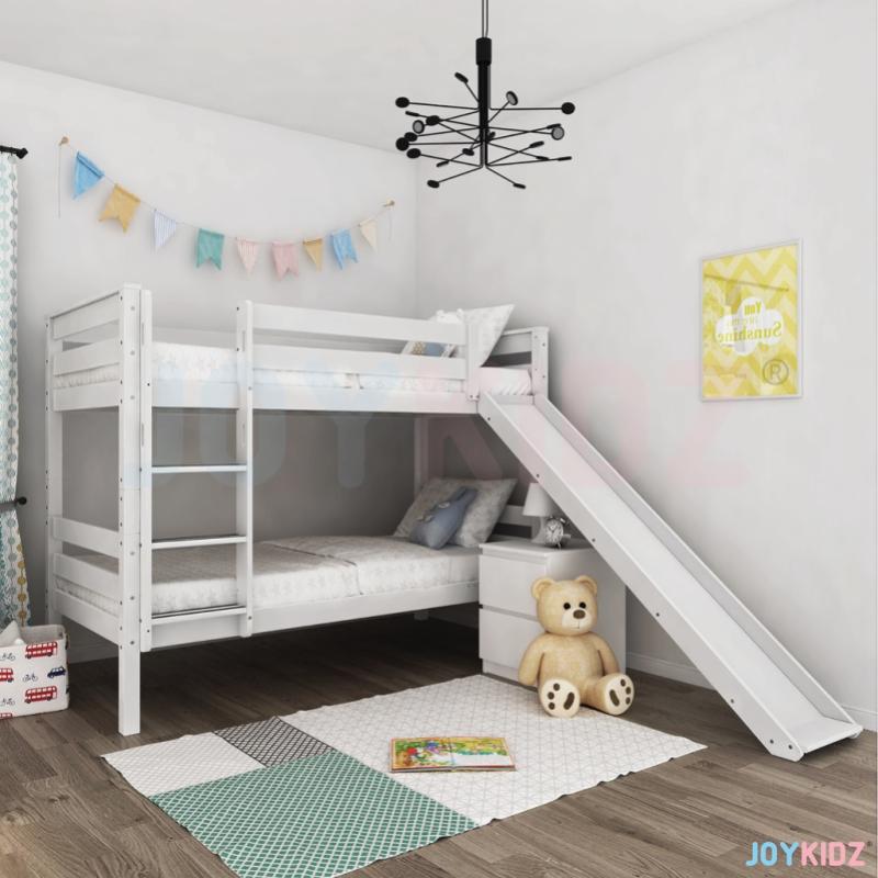 6 Katil Dua Tingkat Dengan Tangga Terbaik Untuk Kanak-kanak di Malaysia 2025 6 JOYKIDZ Caspian Kids Bunk Bed with Slide