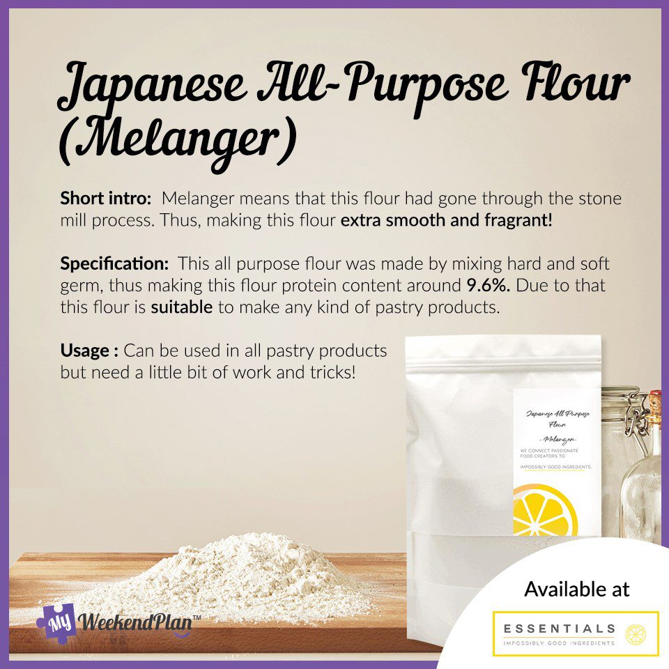 Top 10 Imported Flour You Need To Know 4 Japanese cake flour violet 1