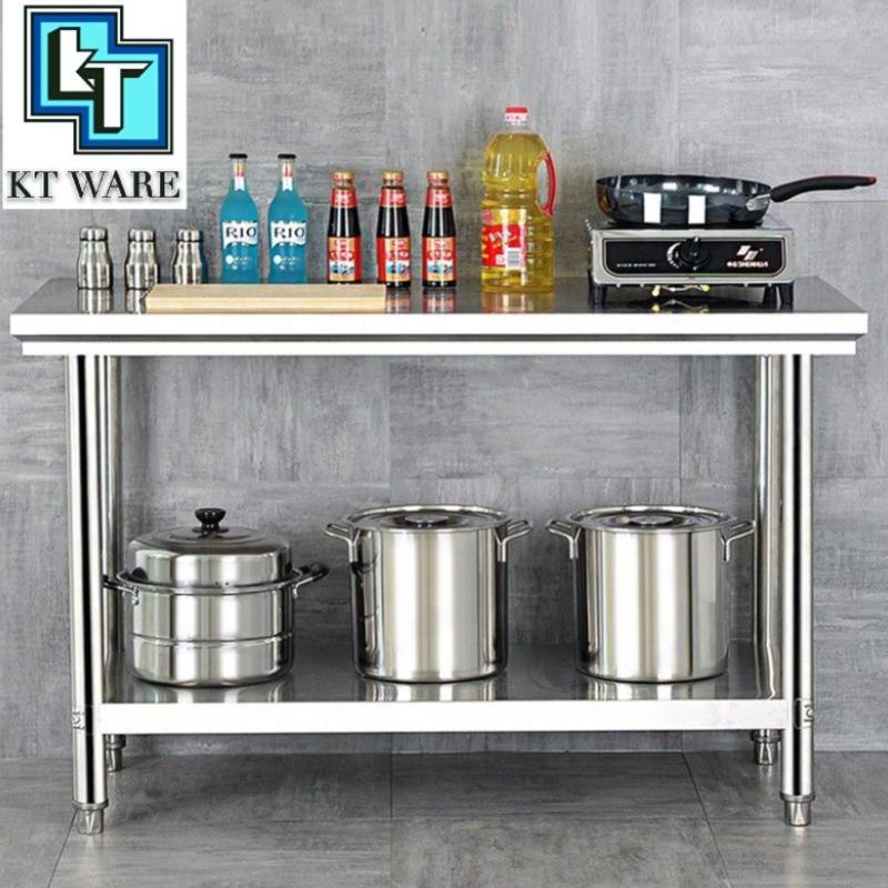 Top 10 Stainless Steel Kitchen Tables in Malaysia 2025 4 KT-Ware-2-Tier Stainless-Steel-Kitchen-Table