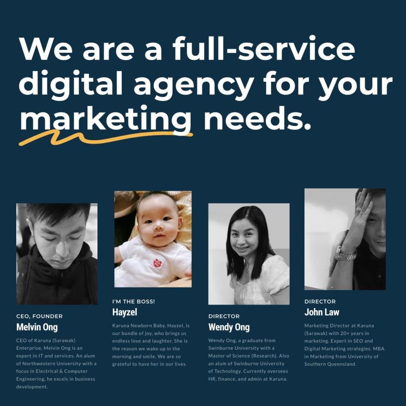 Top 10 Digital Marketing Agencies in Malaysia 2025 15 Karuna Sarawak: Full-Service Digital Agency