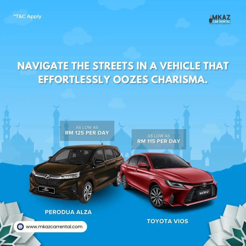 Top 10 Best Cheap Car Rentals in Malaysia 2025 7 The car from MKAZ Car Rental