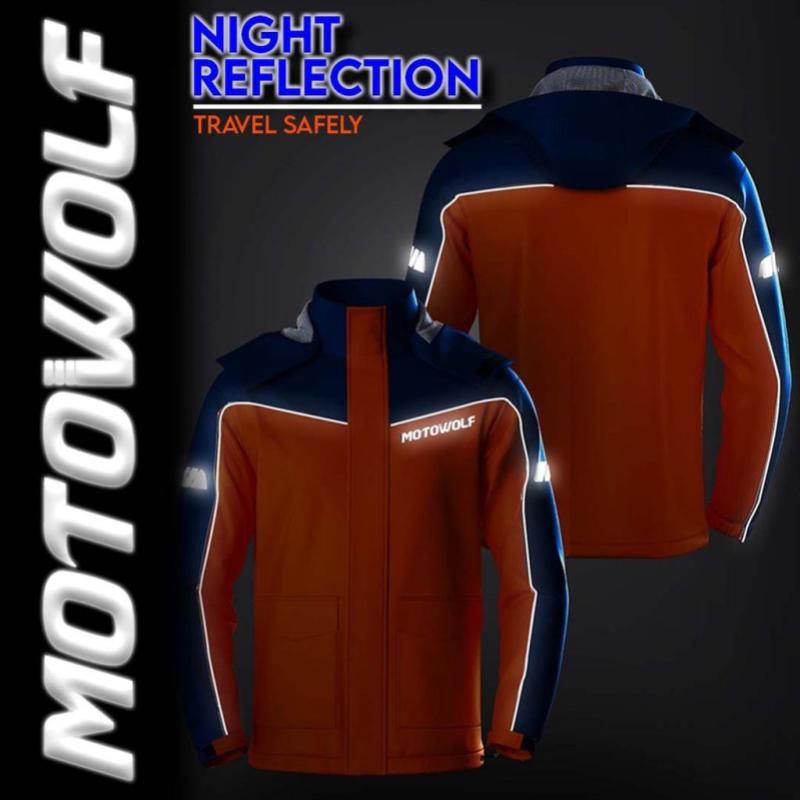 Top 8 Best Motorcycle Raincoats in Malaysia 2025 10 MOTOWOLF Raincoat