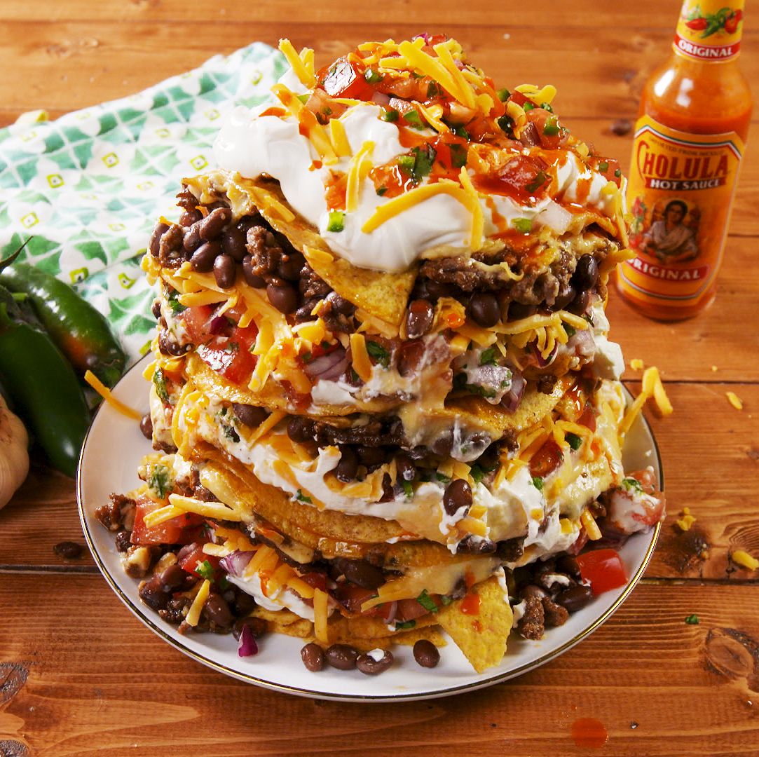 10 Quick and Easy Party Snacks | Malaysian Local Snacks Included 10 Nacho Tower